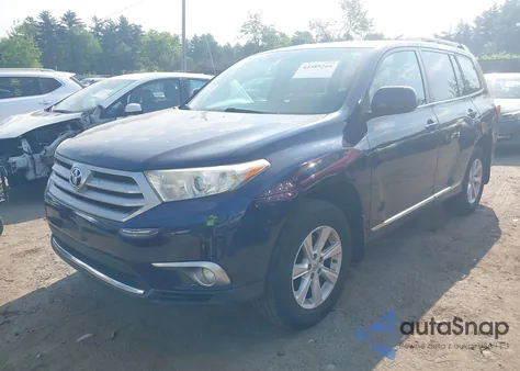 2013 Toyota Highlander Se V6 из США, поврежденный, VIN 5TDBK3EH6DS269027